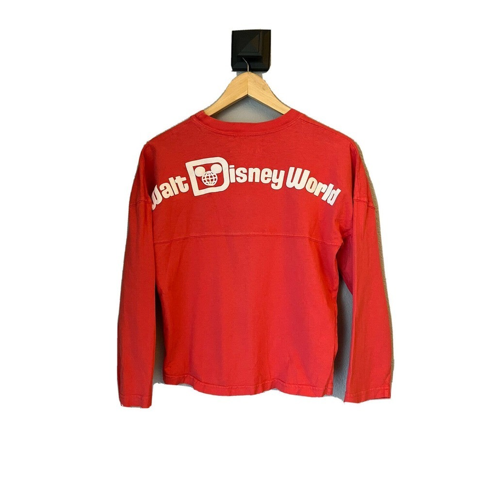 Disney Parks Walt Disney World Coral/Salmon Pink Spirit Jersey Youth Size Large